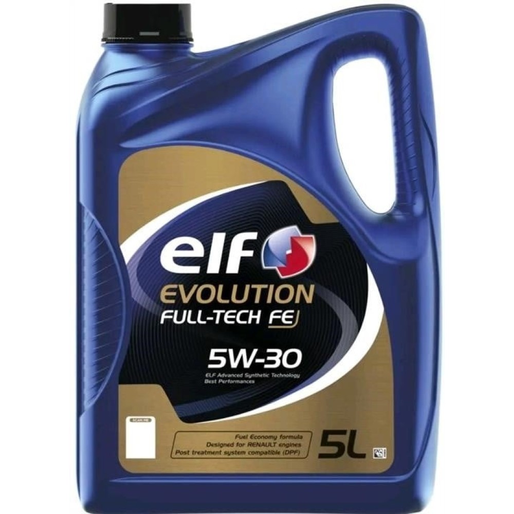 ELF Evolution FULLTECH FE 5W-30 5л Синтетическое моторное масло