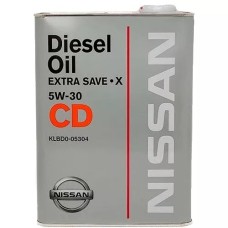 Nissan DIESEL Extra Save X  5W-30  CD (Japan), 4л Синтетическое моторное масло