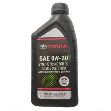 Toyota Motor Oil 0W-20 Synthetic 0.946 л