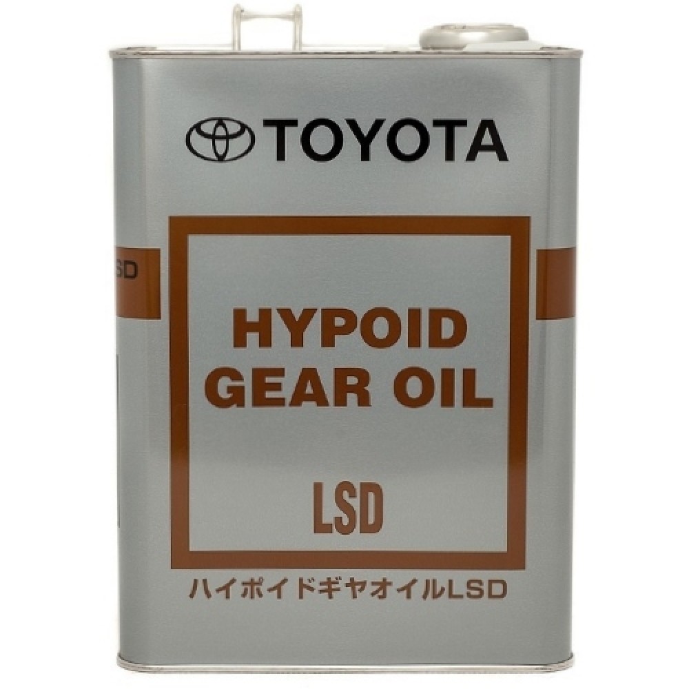 Toyota Hypoid Gear LSD 85W-90 GL-5 (4л.) трансмиссионное масло