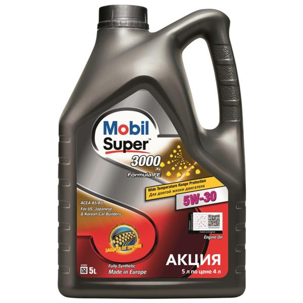 Mobil Super 3000 x1 Formula FE 5W-30 5л.