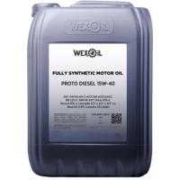 Wexoil Proto Diesel 15W-40 20 л
