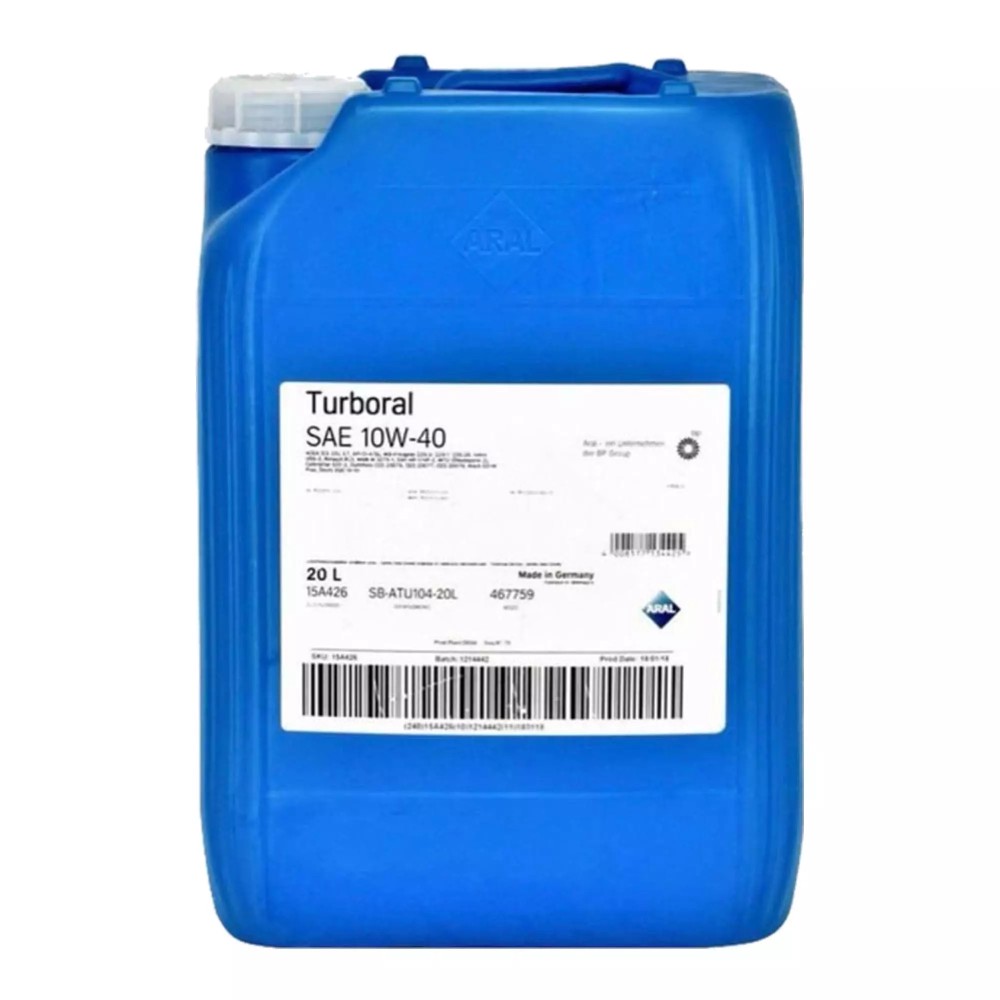Aral Turboral 10W-40 20л Напівсинтетична моторна олива