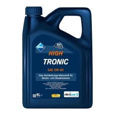 ARAL High Tronic 5W-40 4л Синтетическое моторное масло