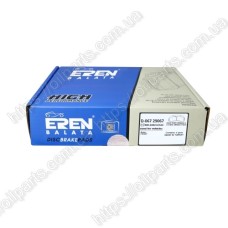 Тормозные колодки EREN WD-067