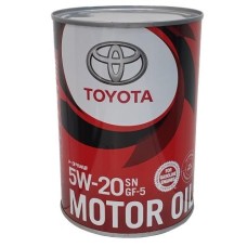 TOYOTA Motor oil 5W-20 1л Синтетическое моторное масло