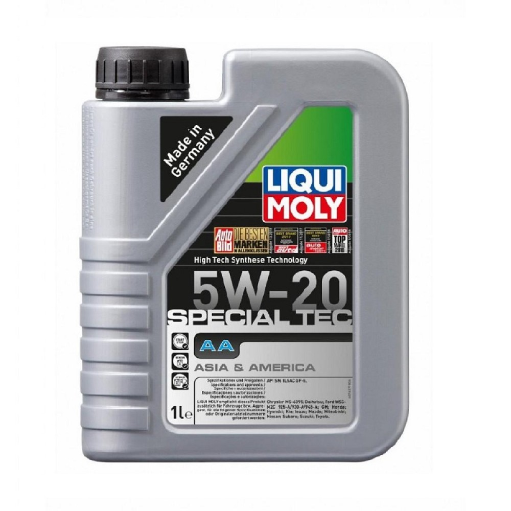 LIQUI MOLY Special Tec AA 5W-20 1л Синтетическое моторное масло
