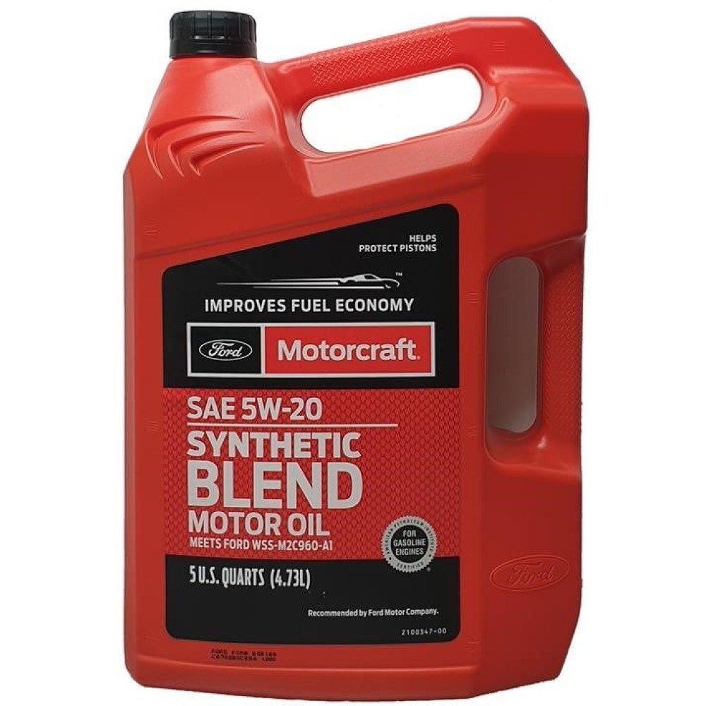 Motorcraft Ford Premium Synthetic Blend Motor Oil 5W-20, 4.73 л.