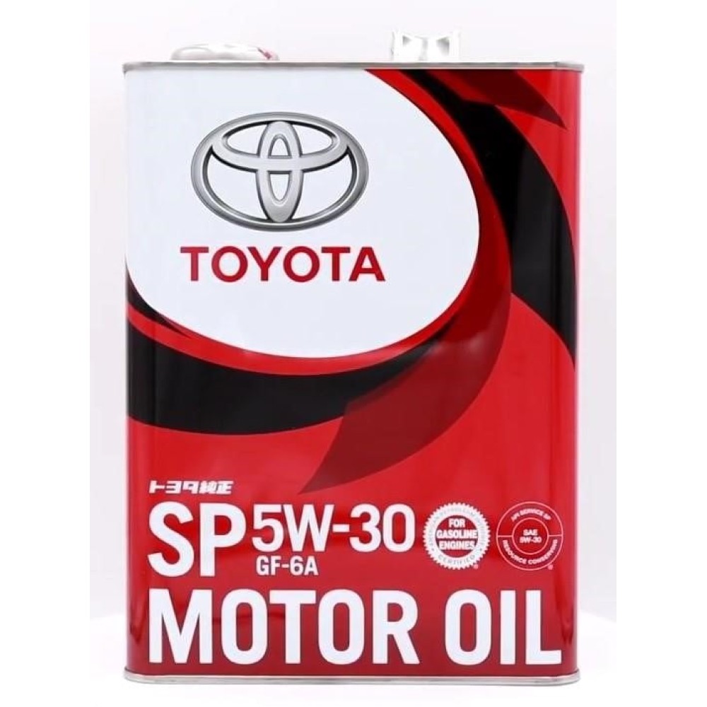 Toyota Synthetic Motor Oil SP/GF6A, 5W-30 (Japan), 4 л.