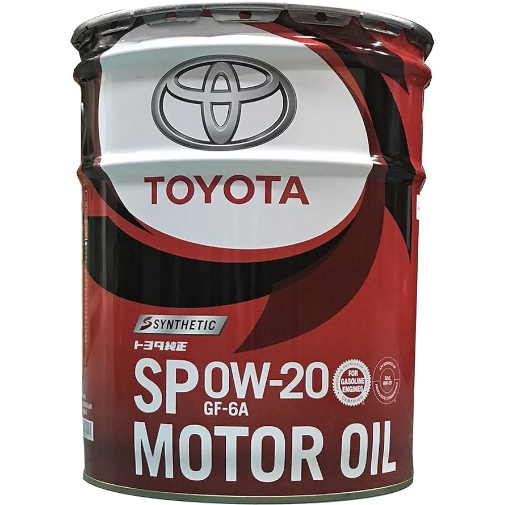 Toyota Synthetic Motor Oil SP/GF6A, 0W-20 (Japan),20 л.