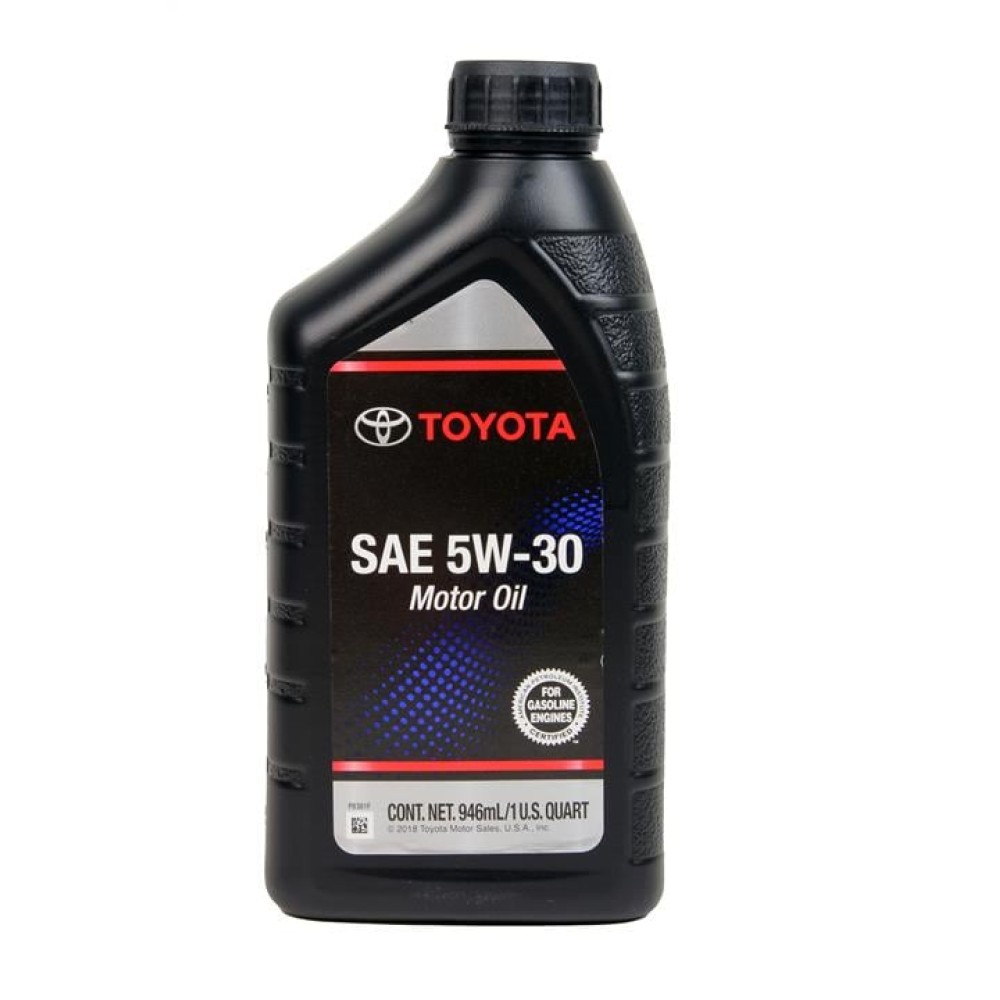 Toyota Motor Oil 5W-30, SN PLUS, 946 мл.