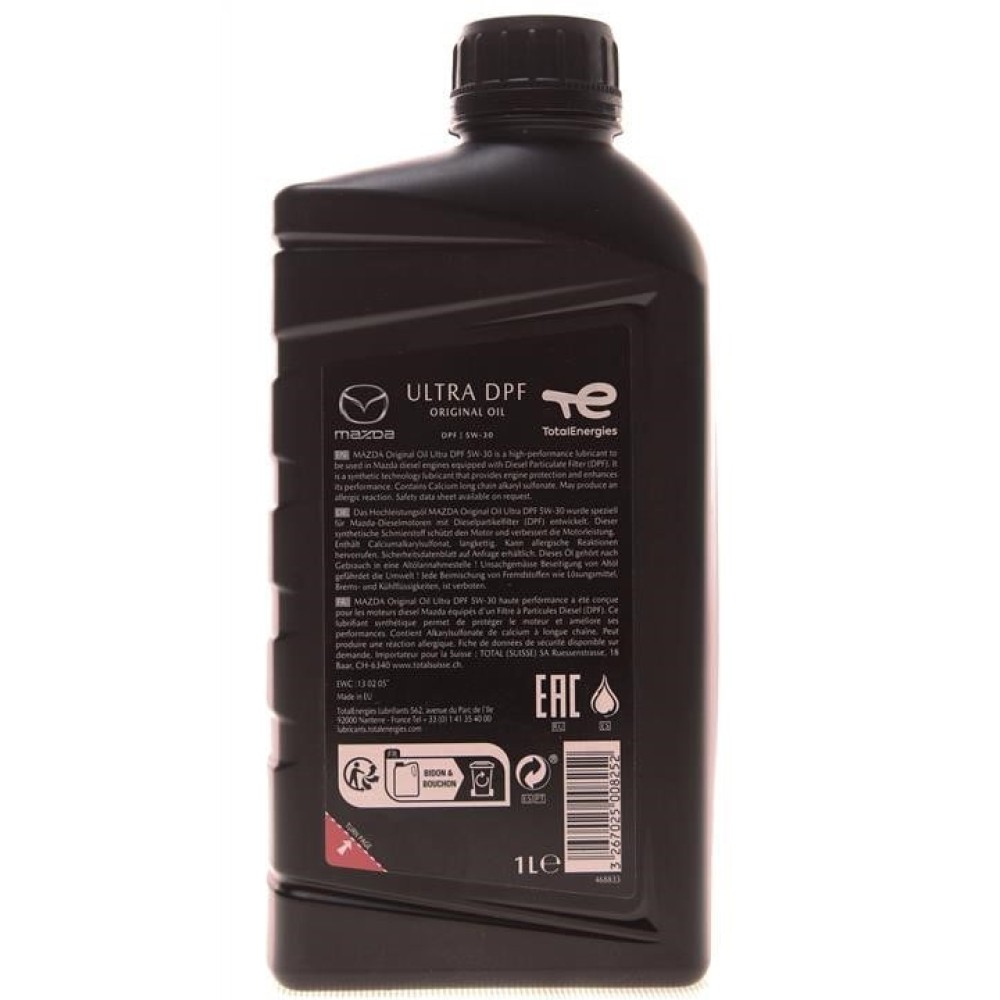 Mazda Original Oil Ultra DPF 5W-30, 1 л.
