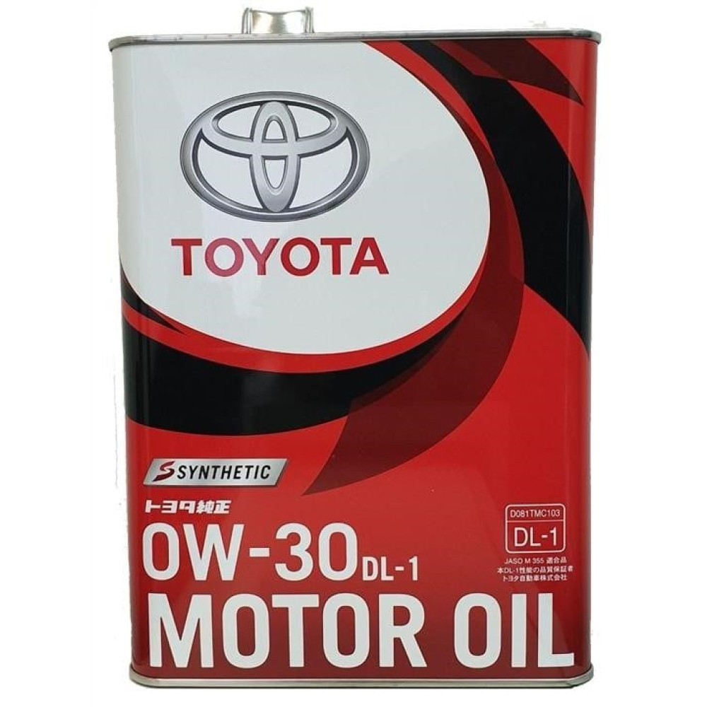 Toyota Castle Diesel Oil DL-1 0W-30, 4 л. (Japan)