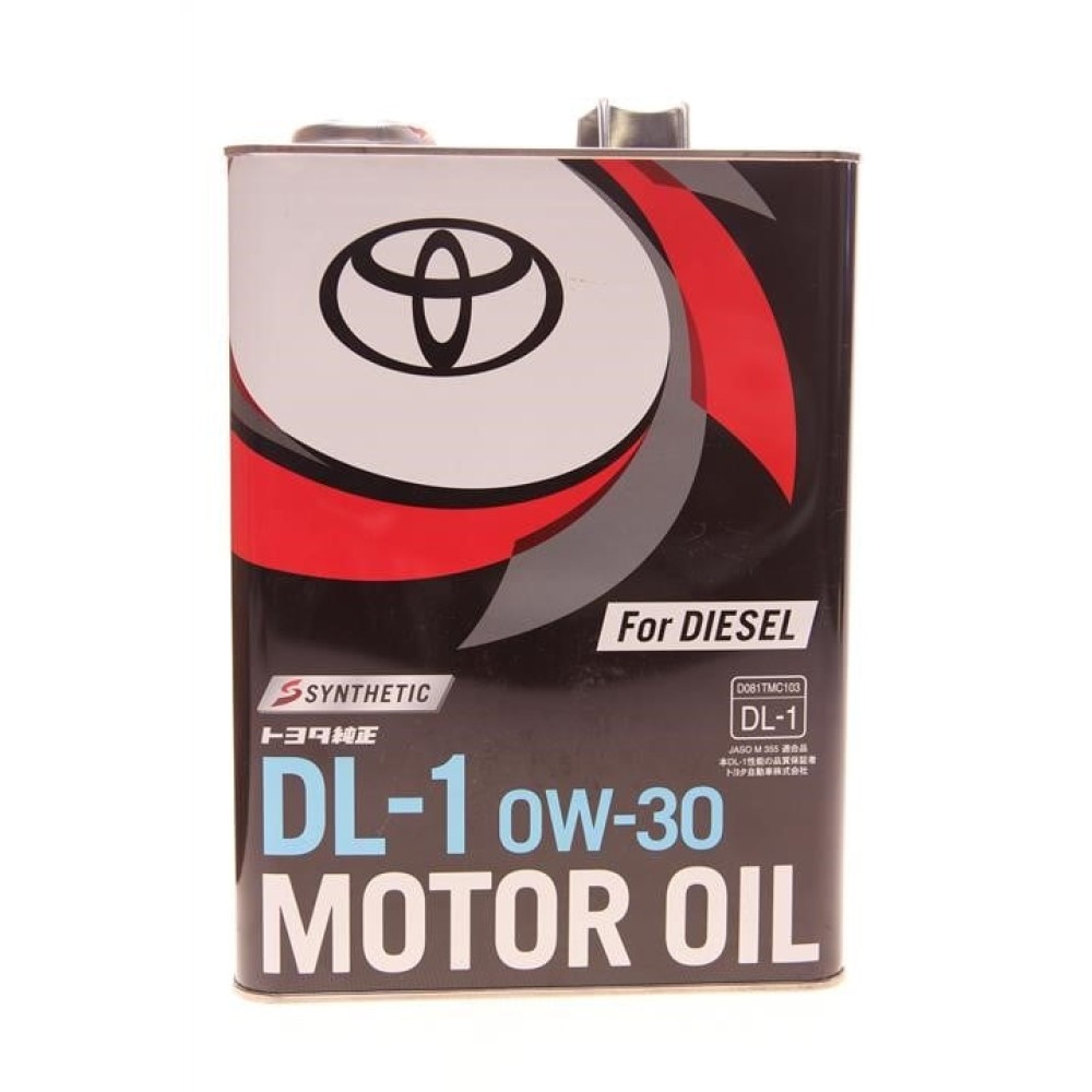 Toyota Castle Diesel Oil DL-1 0W-30, 4 л. (Japan)