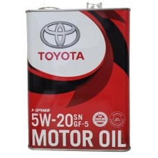 Toyota Motor Oil 5W-20, 4 л. (Japan)