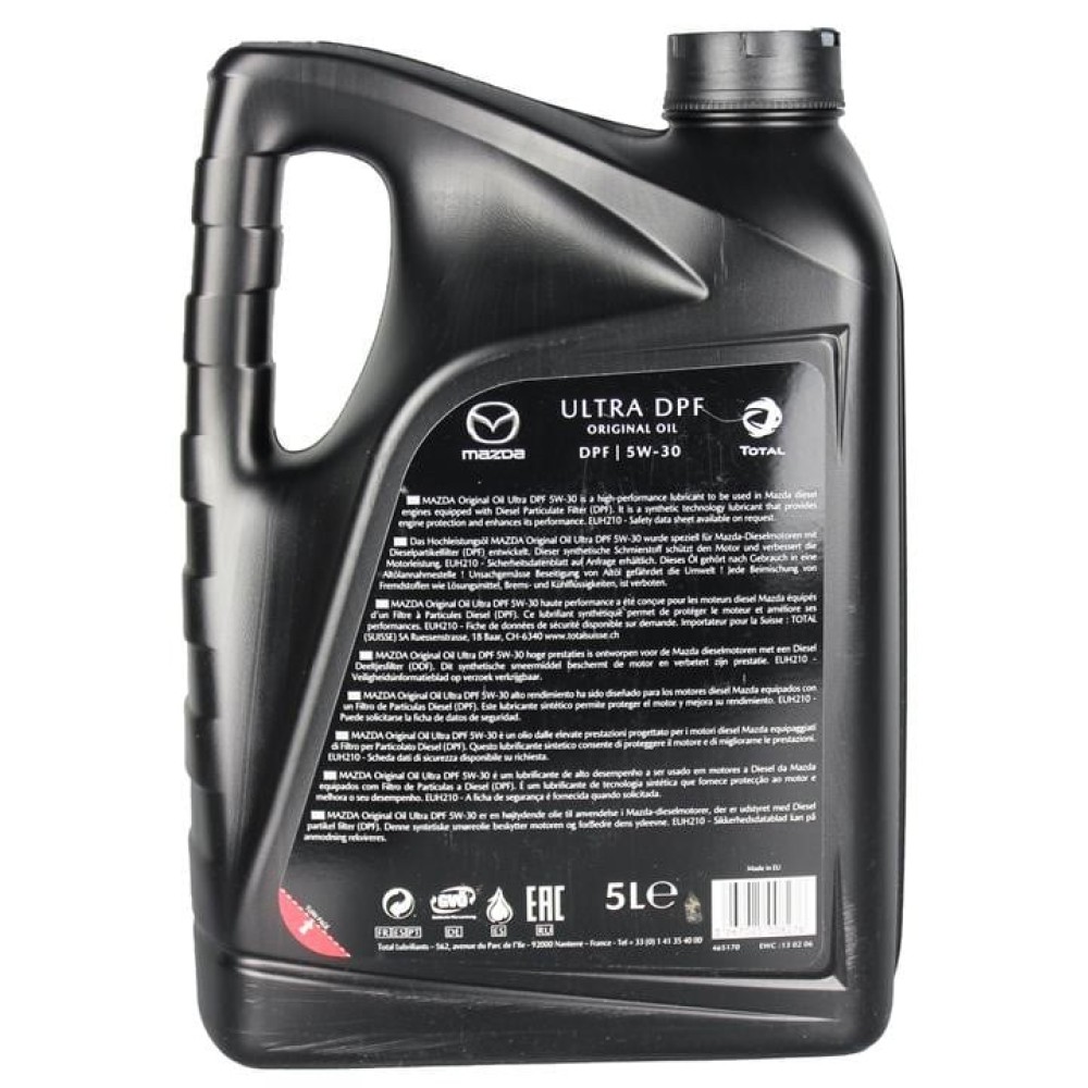 MAZDA ORIGINAL OIL ULTRA DPF 5W-30 5л Синтетическое моторное масло