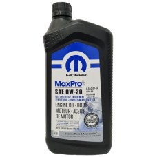 Mopar MaxPro+ SAE 0W-20 Engine Oil SP/GF-6A, 946 мл.