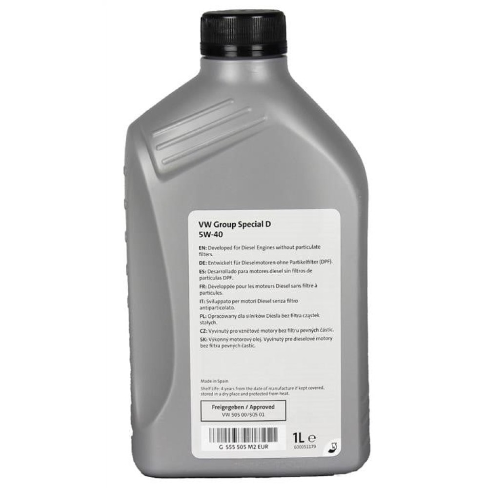 VAG Special D 5W-40, 1 л.